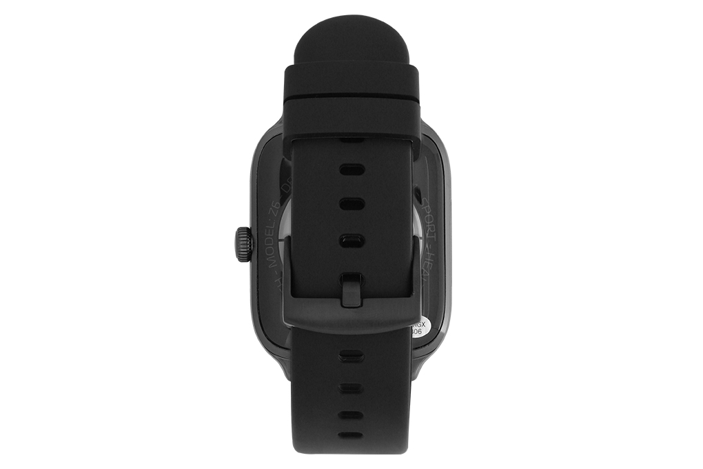 Đồng hồ thông minh Zwatch Z6 44mm Đen Màu Đen