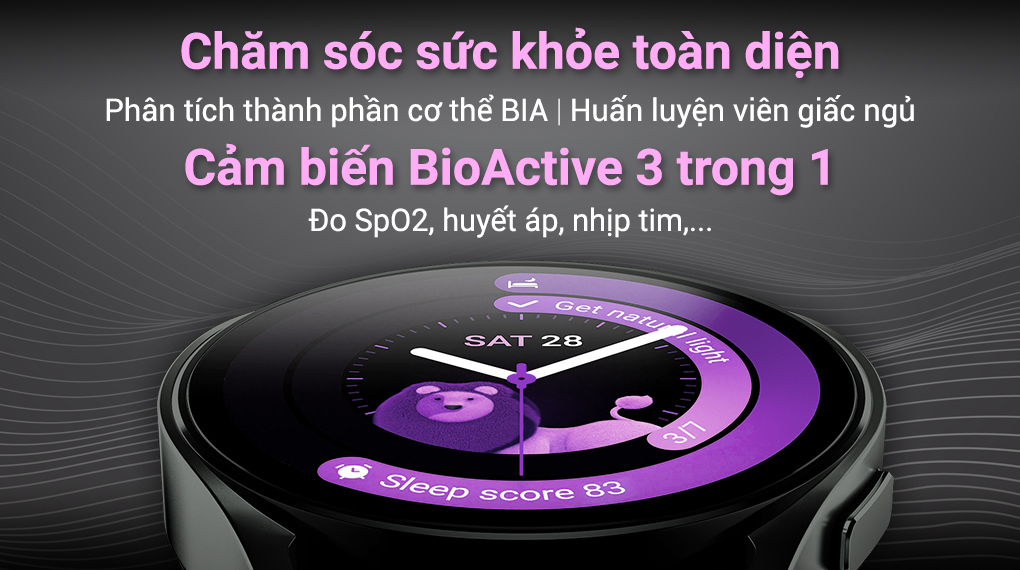 Samsung Galaxy Watch6 LTE 44mm - Chăm sóc sức khỏe