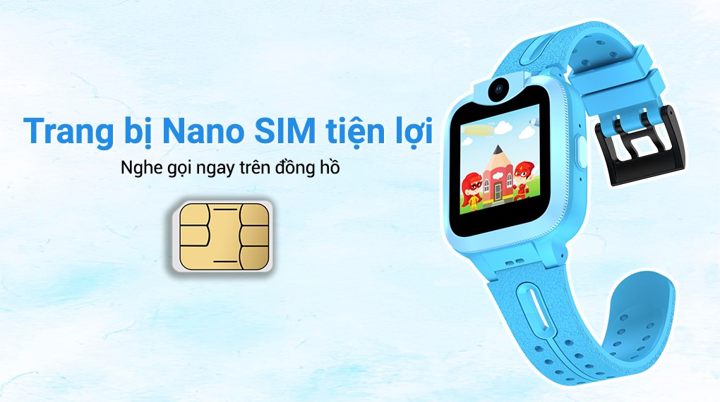 Trang bị Nano SIM hỗ trợ nghe gọi tiện lợi