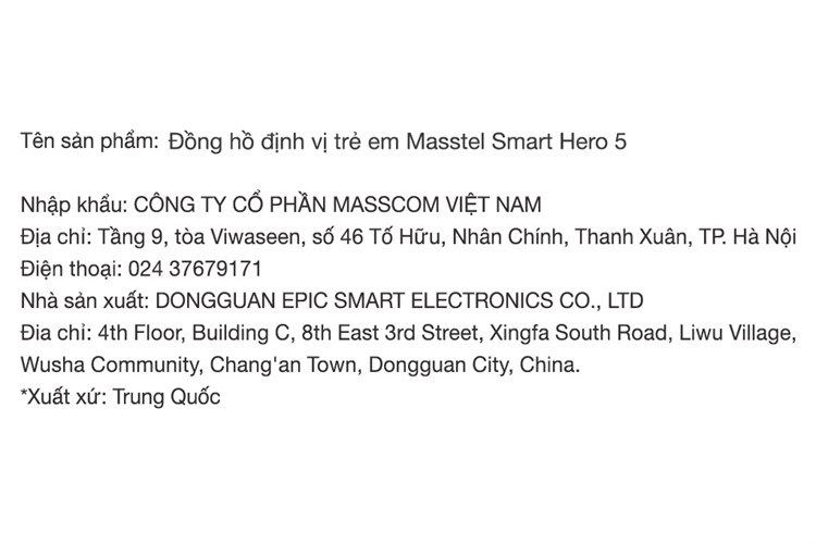 Đồng hồ định vị trẻ em Masstel Smart Hero 5 Màu Hồng