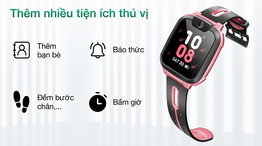 Đồng Hồ Định Vị Trẻ Em imoo Z1 41mm Hồng