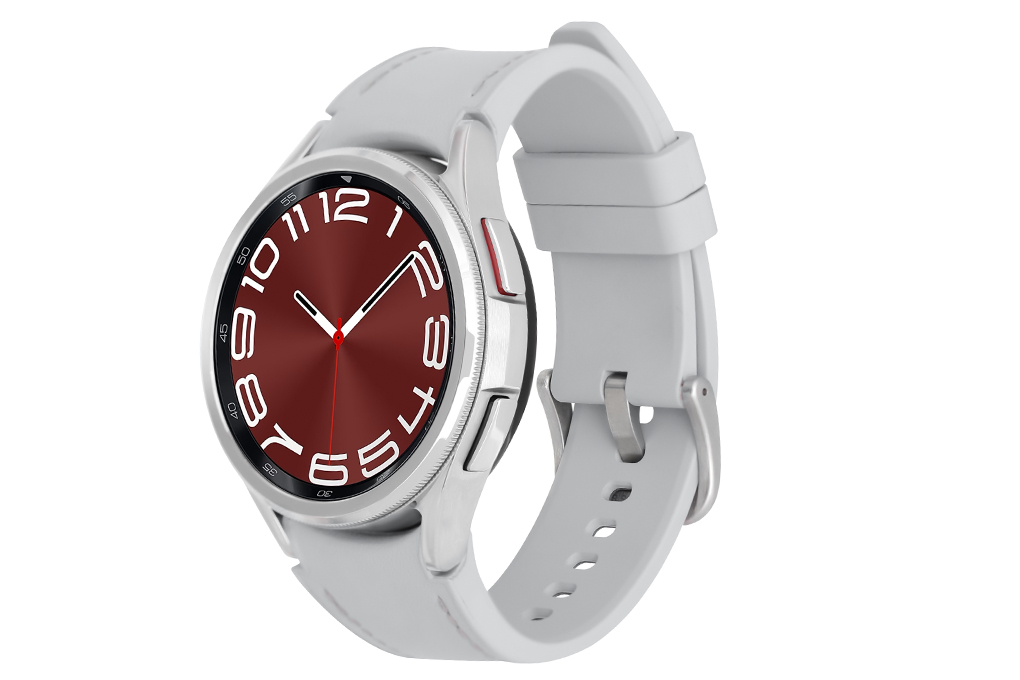 Samsung Galaxy Watch6 Classic 43mm dây silicone Màu Bạc