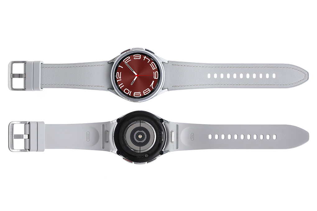 Samsung Galaxy Watch6 Classic 43mm dây silicone Màu Bạc