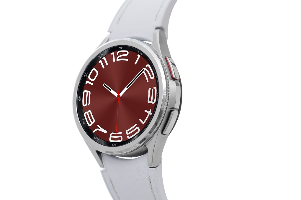 Samsung Galaxy Watch6 Classic 43mm dây silicone Màu Bạc