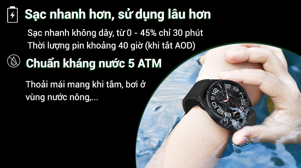 Đồng hồ thông minh Samsung Galaxy Watch6 Classic LTE 43mm