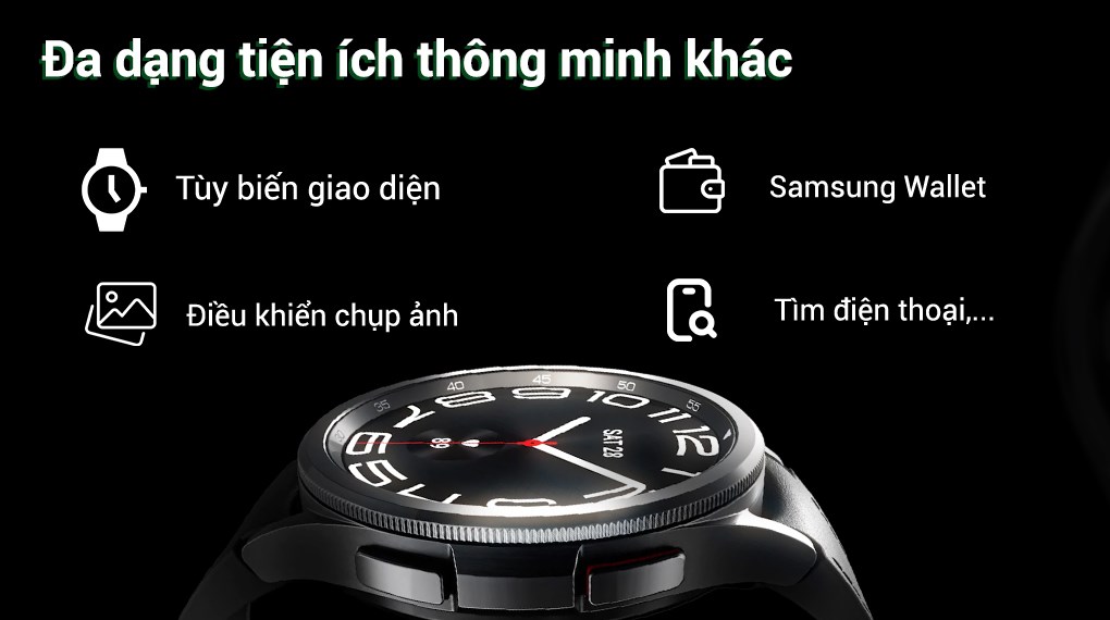 Đồng hồ thông minh Samsung Galaxy Watch6 Classic LTE 43mm