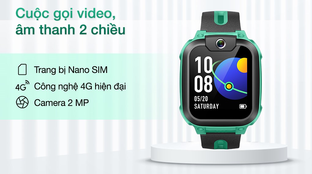 Đồng Hồ Định Vị Trẻ Em imoo Z1 Xanh ngọc