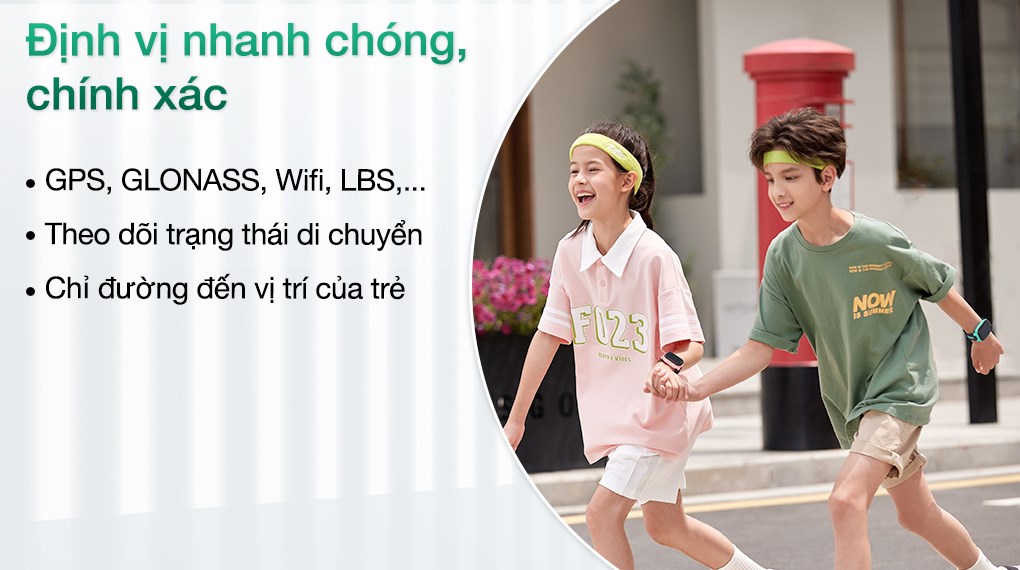 Đồng Hồ Định Vị Trẻ Em imoo Z1 Xanh ngọc