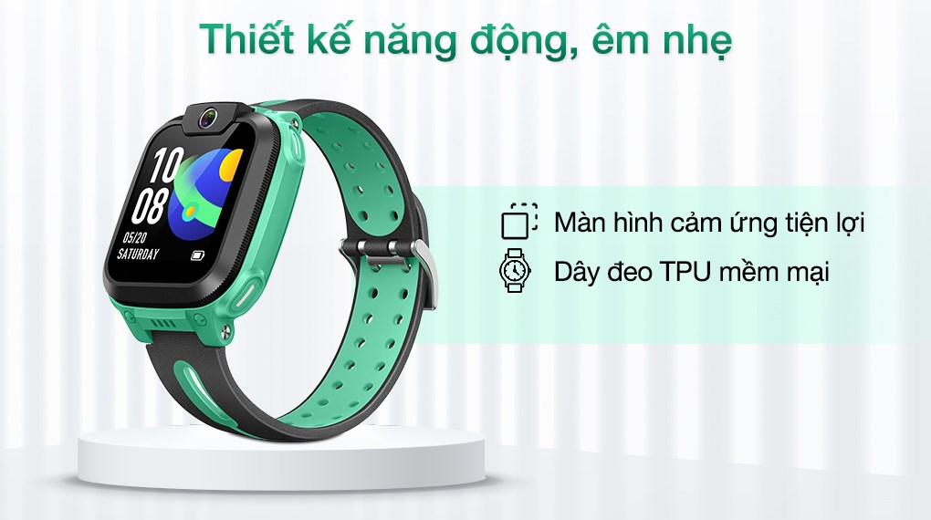 Đồng Hồ Định Vị Trẻ Em imoo Z1 Xanh ngọc