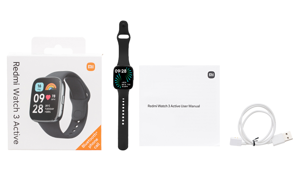 Đồng hồ thông minh Xiaomi Redmi Watch 3 Active 46mm Màu Đen