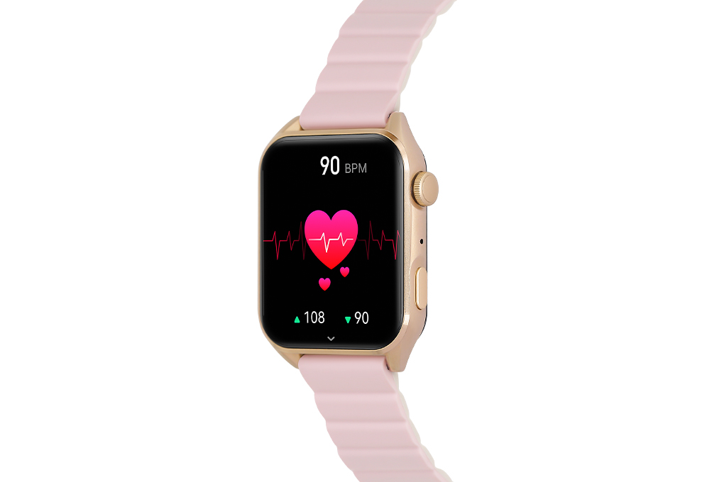 Đồng hồ thông minh BeFit WatchS 45mm Màu Trắng - Hồng