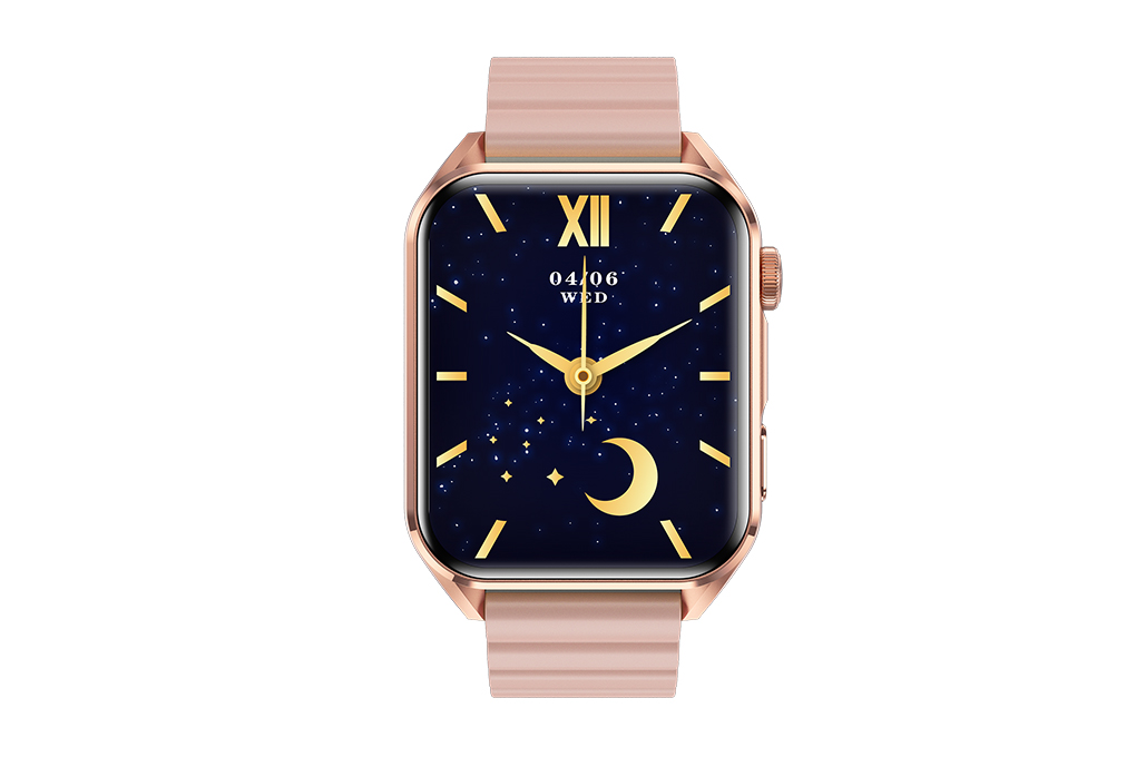 Đồng hồ thông minh BeFit WatchS 45mm Màu Trắng - Hồng