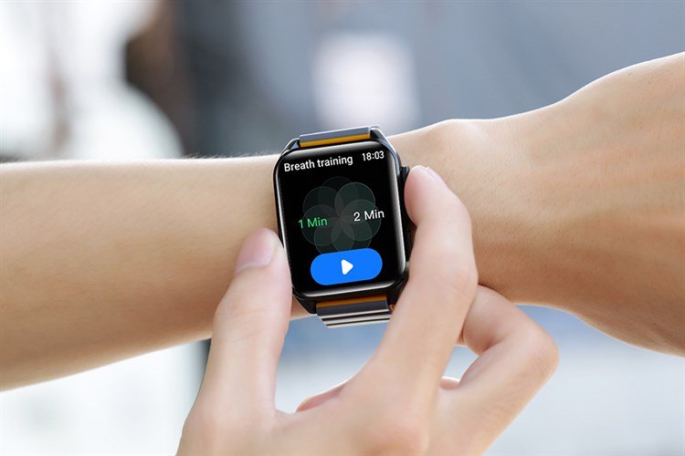 Đồng hồ thông minh BeFit WatchS 45mm Màu Đen - Vàng