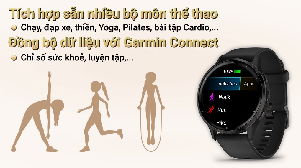 Garmin Venu 3 45mm dây silicone