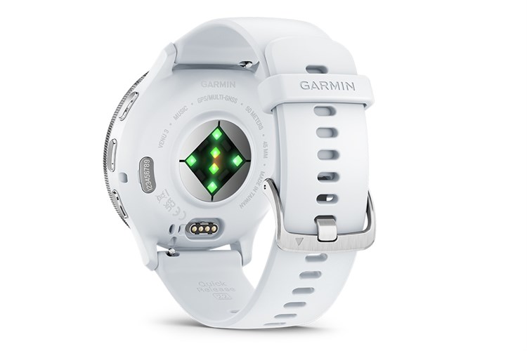 Garmin Venu 3 45mm dây silicone Màu Trắng