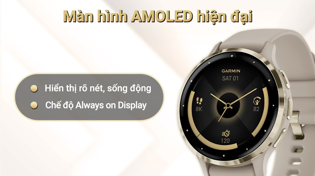 Garmin Venu 3S 41mm dây silicone