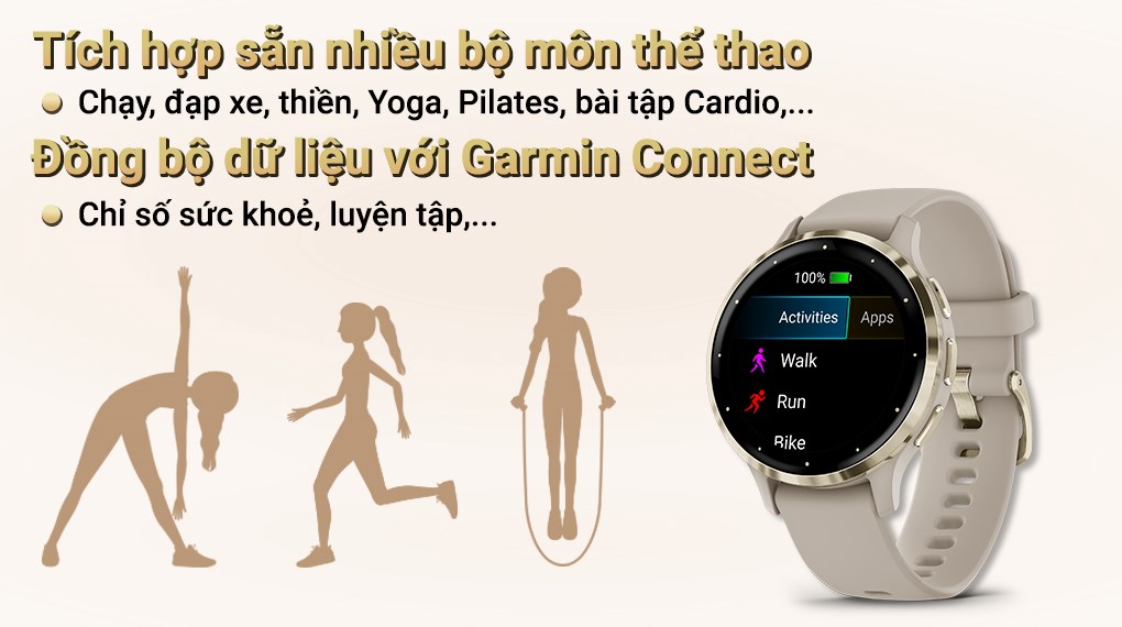 Garmin Venu 3S 41mm dây silicone