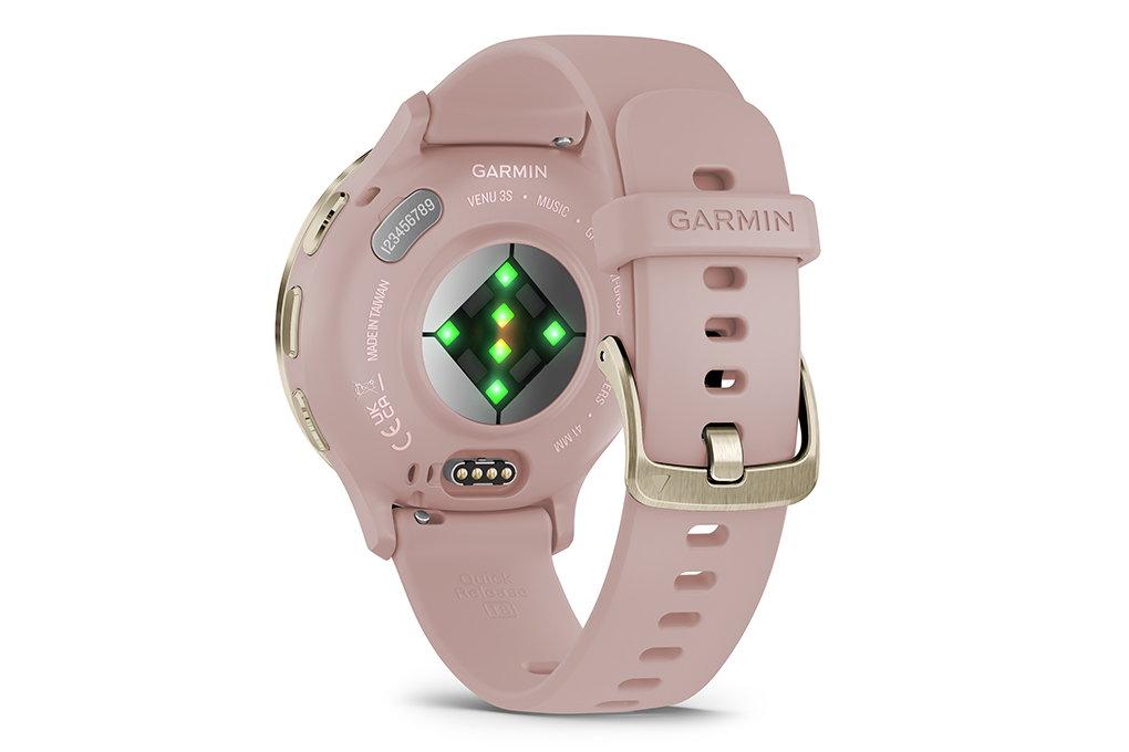 Garmin Venu 3S 41mm dây silicone Màu Hồng