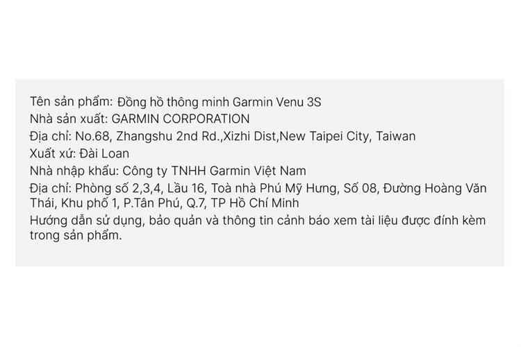 Garmin Venu 3S 41mm dây silicone Màu Trắng