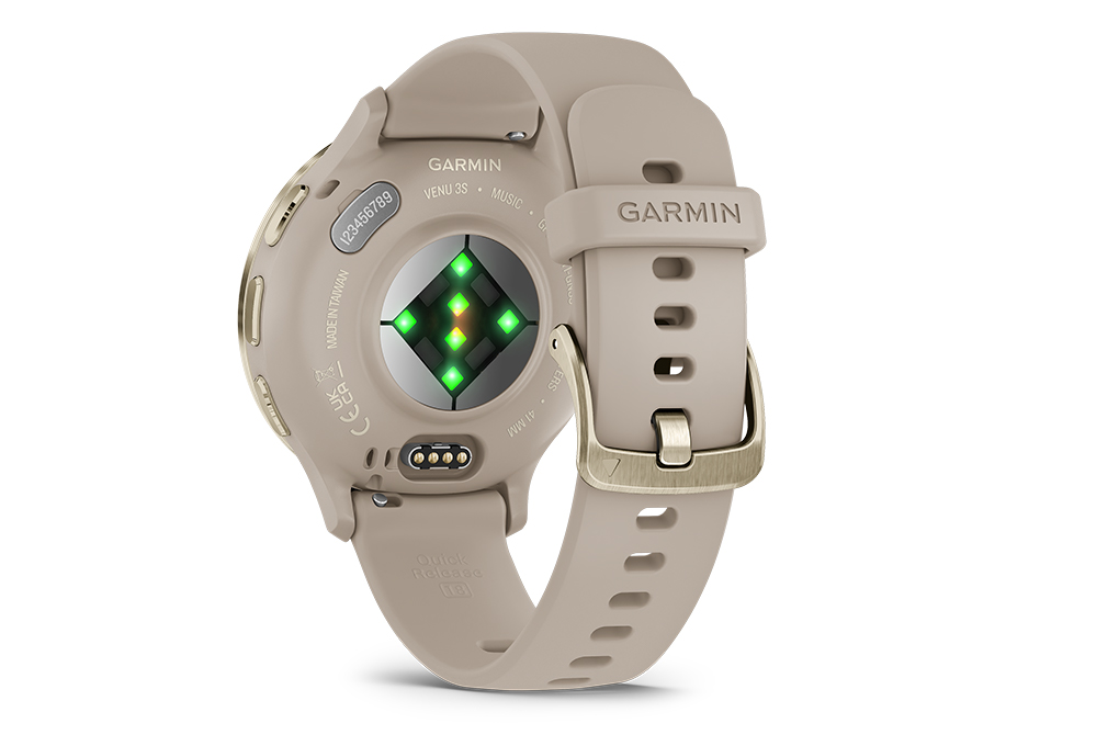 Garmin Venu 3S 41mm dây silicone Màu Vàng