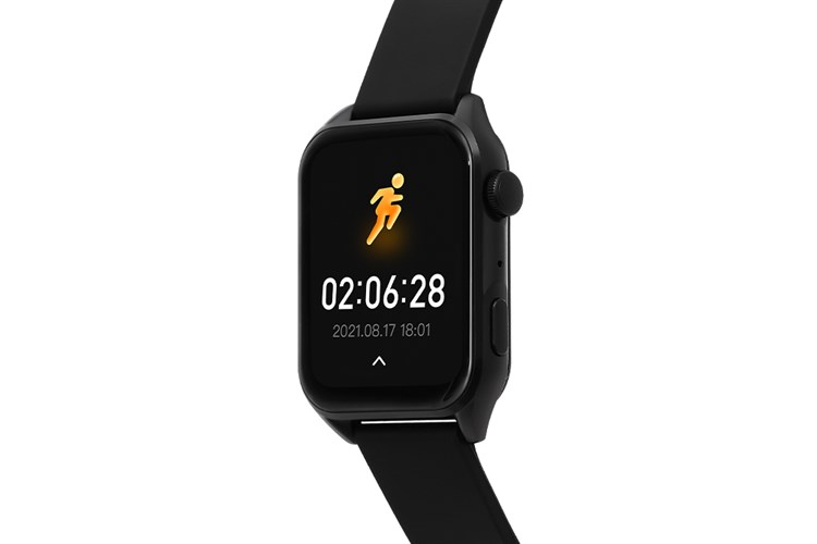Đồng hồ thông minh BeFit WatchS 45mm dây silicone Màu Đen