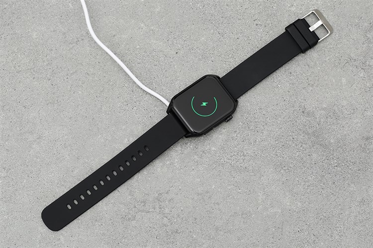 Đồng hồ thông minh BeFit WatchS 45mm dây silicone Màu Đen
