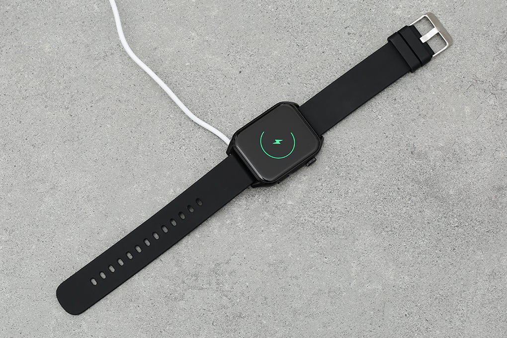 Đồng hồ thông minh BeFit WatchS 45mm dây silicone Màu Đen