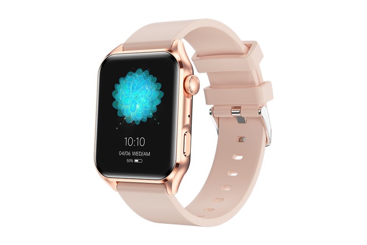 Đồng hồ thông minh BeFit WatchS 45mm dây silicone Màu Hồng