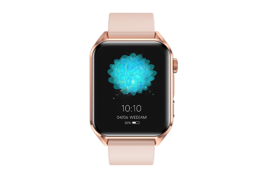 Đồng hồ thông minh BeFit WatchS 45mm dây silicone Màu Hồng