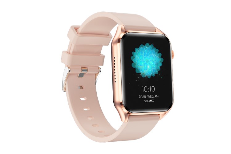 Đồng hồ thông minh BeFit WatchS 45mm dây silicone Màu Hồng