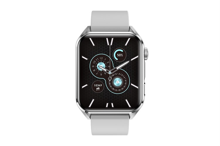 Đồng hồ thông minh BeFit WatchS 45mm dây silicone Màu Xám