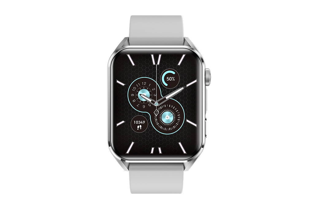 Đồng hồ thông minh BeFit WatchS 45mm dây silicone Màu Xám