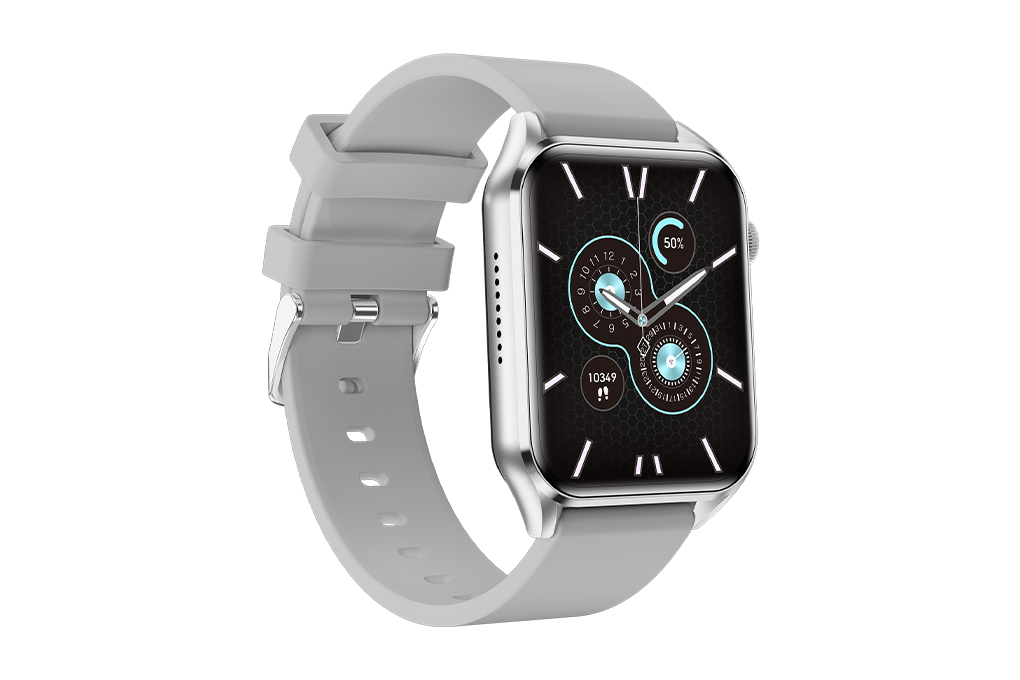Đồng hồ thông minh BeFit WatchS 45mm dây silicone Màu Xám