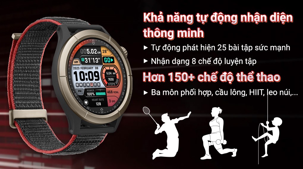 Amazfit Cheetah Pro 47mm dây nylon