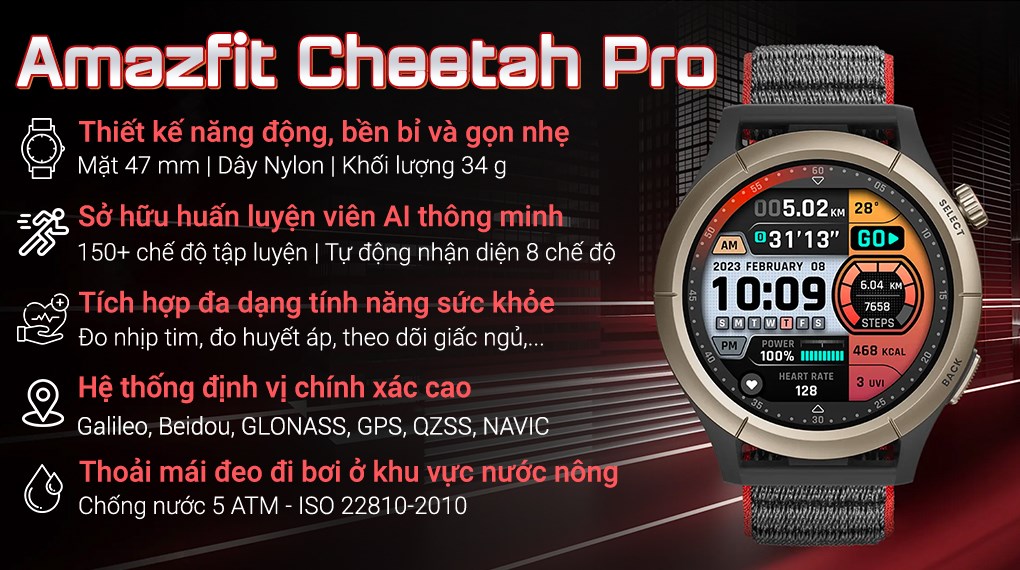 Amazfit ra mắt series đồng hồ Cheetah - VnExpress Số hóa