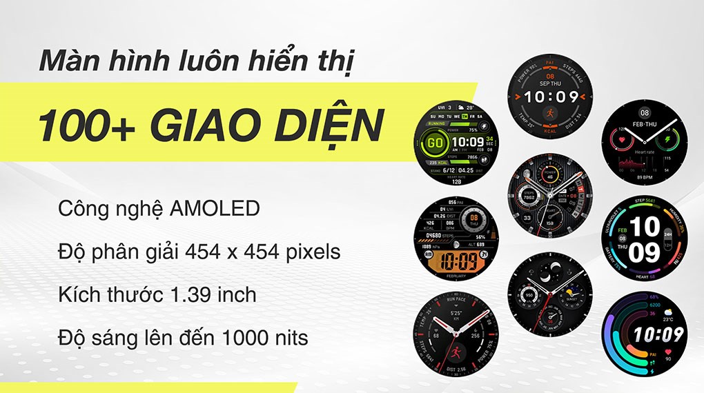 Amazfit Cheetah Round 46.7mm dây silicone