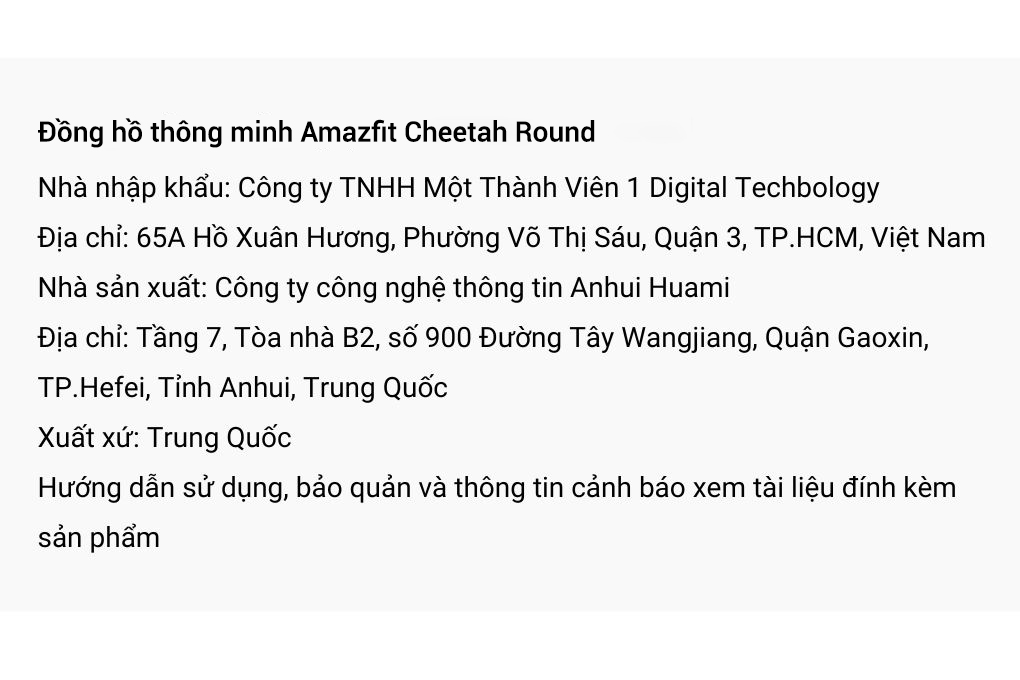Amazfit Cheetah Round 46.7mm dây silicone - 5