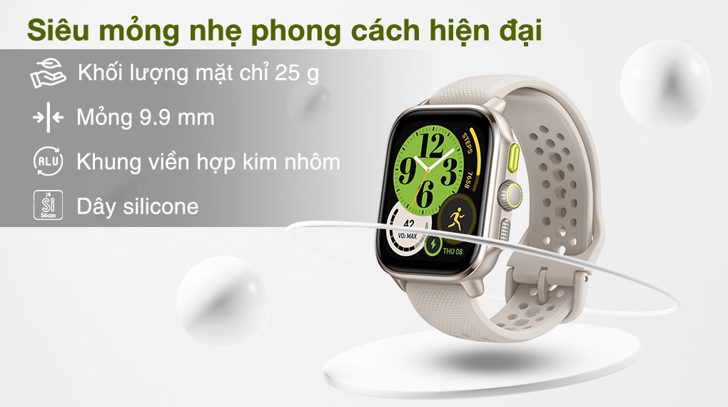 Amazfit Cheetah Square 44mm dây silicone