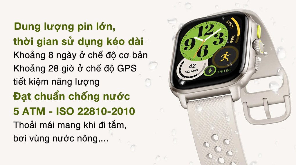 Amazfit Cheetah Square 44mm dây silicone