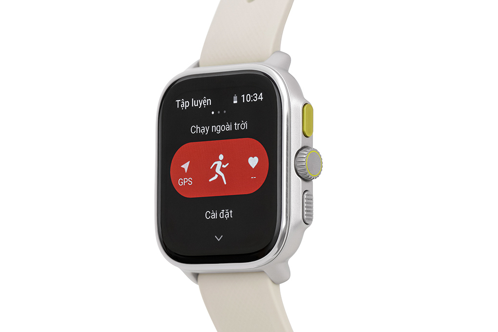 Amazfit Cheetah Square 44mm dây silicone Màu Xám
