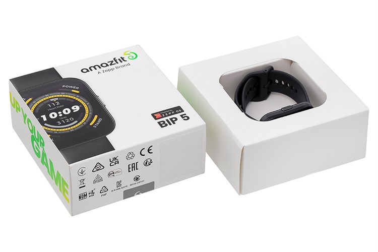 Đồng hồ thông minh Amazfit Bip 5 44mm Màu Đen