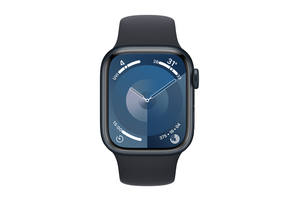 Đồng hồ thông minh Apple Watch Series 9 GPS 45mm viền nhôm dây thể thao - 9