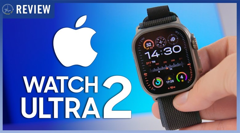 Đồng hồ thông minh Apple Watch Ultra 2 GPS + Cellular 49mm viền Titanium dây Ocean