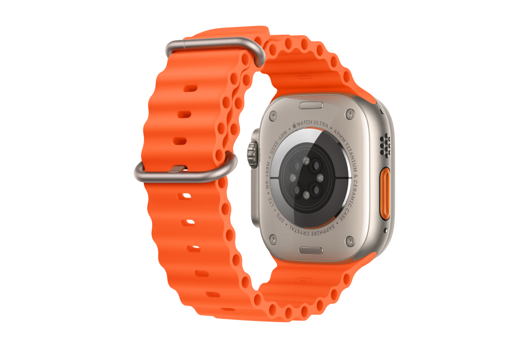 Apple Watch Ultra 2 GPS + Cellular 49mm viền Titanium dây Ocean Màu Cam