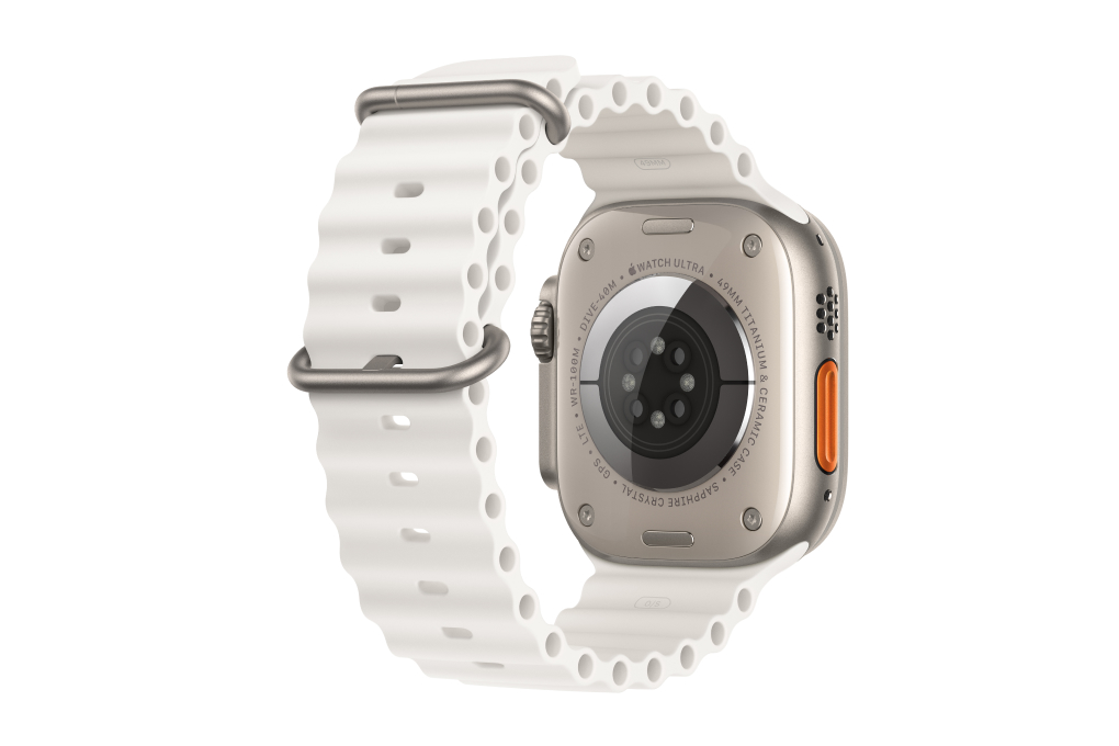 Apple Watch Ultra 2 GPS + Cellular 49mm viền Titanium dây Ocean Màu Trắng