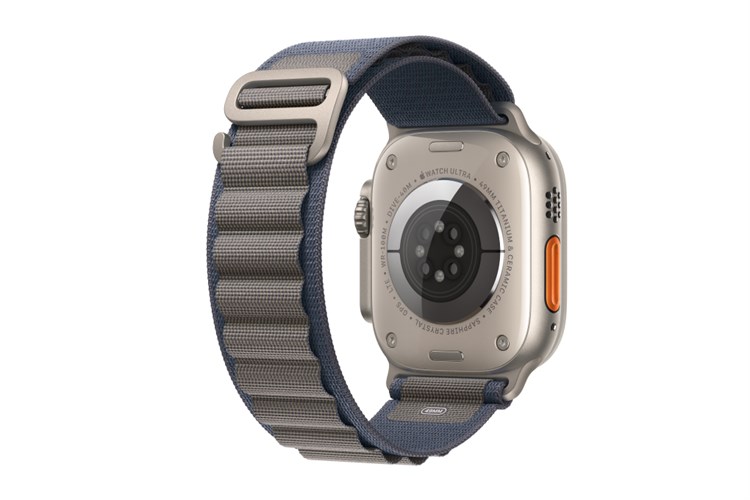 Đồng hồ thông minh Apple Watch Ultra 2 GPS + Cellular 49mm viền Titanium dây Alpine Xanh Màu Xanh Dương