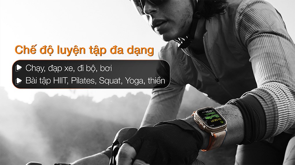 Đồng hồ thông minh Apple Watch Ultra 2 GPS + Cellular 49mm viền Titanium dây Trail
