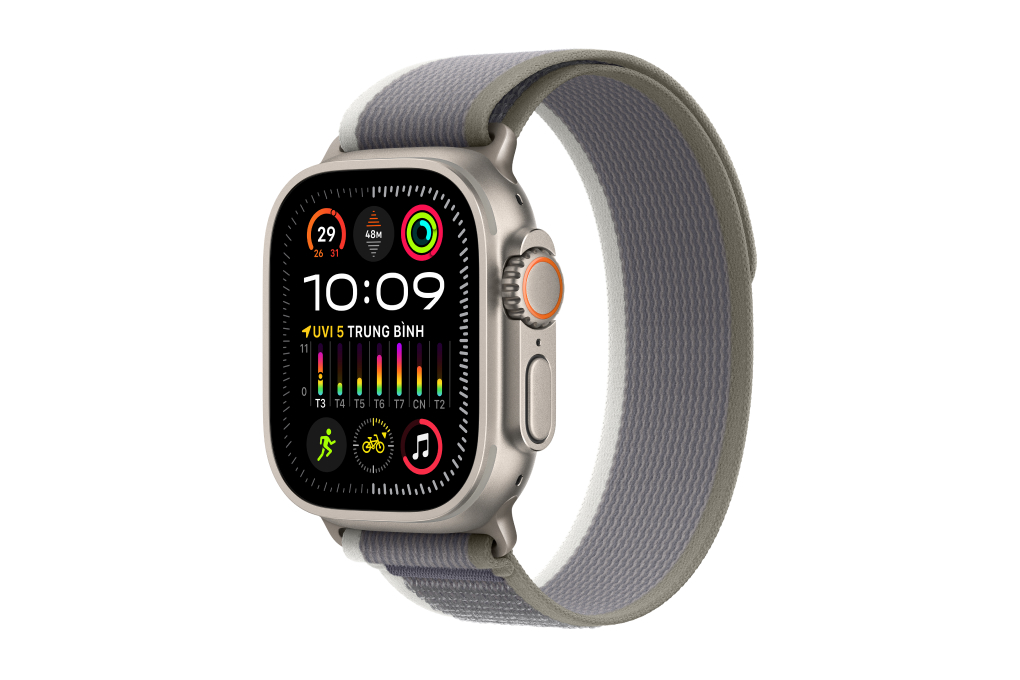 Đồng hồ thông minh Apple Watch Ultra 2 GPS + Cellular 49mm viền Titanium dây Trail