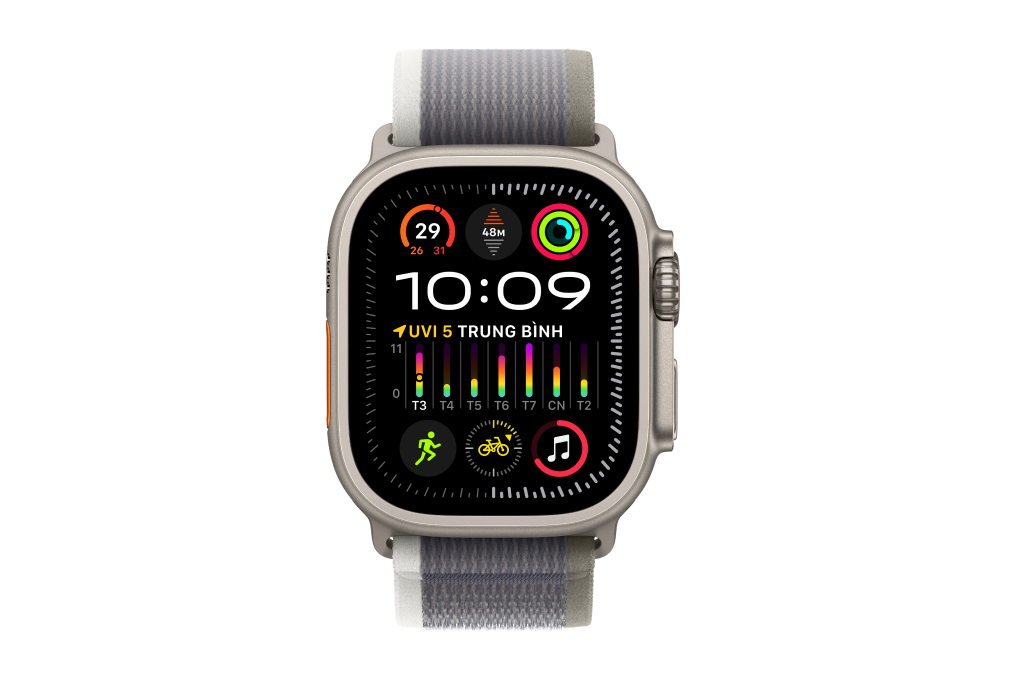 Đồng hồ thông minh Apple Watch Ultra 2 GPS + Cellular 49mm viền Titanium dây Trail - 10