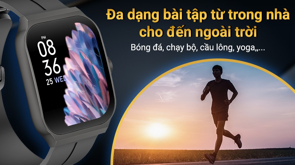 BeFit Watch Ultra 52.6mm dây silicone